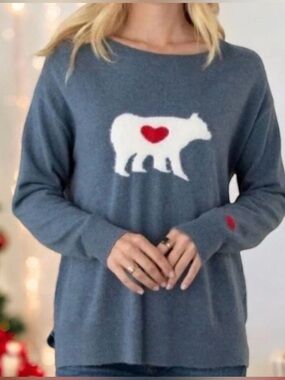 Sundance Blue Knit Sweater